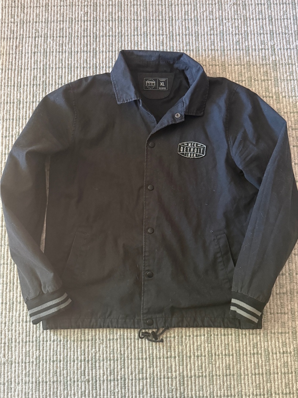 Cotton Canvas Coaches Jacket